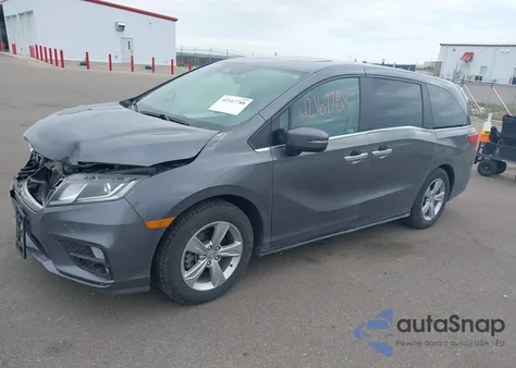 2018 Honda Odyssey Ex-L z USA, uszkodzony, nr VIN 5FNRL6H72JB090127